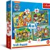 4 in 1 Paw Patrol Puzzle - Holiday Paw Patrol (35, 48,  54, 70 pcs)