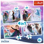 4 in 1 Disney Frozen II Puzzle - Magic in the Forest (35, 48, 54, 70 pcs) - Trefl - BabyOnline HK