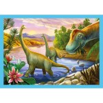 4 in 1 Puzzle - Unique Dinosaurs (12, 15, 20, 24 pcs) - Trefl - BabyOnline HK