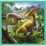 三合一拼圖 - The Extraordinary World of Dinosaur (20, 36, 50 片) - Trefl - BabyOnline HK