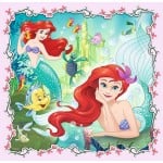 三合一 迪士尼公主 - 拼圖 - Rapunzel, Aurora and Ariel (20, 36, 50 片) - Trefl - BabyOnline HK