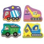 Baby Puzzle - Vehicles on the Construction Site - Trefl - BabyOnline HK