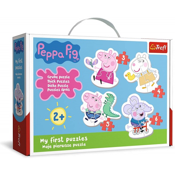 My First Puzzle - Lovely Peppa Pig - Trefl - BabyOnline HK