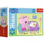 Peppa Pig Mini Maxi 拼圖 (20 片) - 4 盒 - Trefl - BabyOnline HK