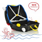 Kids Ride-On Suitcase - Pirate Pedro - Trunki - BabyOnline HK