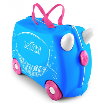 Kids Ride-On Suitcase - Princess Pearl