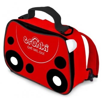 Trunki - 2 In 1 Lunch Bag Backpack - Red Harley