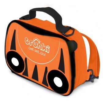 Trunki - 2 In 1 Lunch Bag Backpack - Orange Tipu