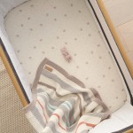CoZee 有機棉嬰兒床床笠 (2件裝) - 寧靜安逸的小兔 - Tutti Bambini - BabyOnline HK