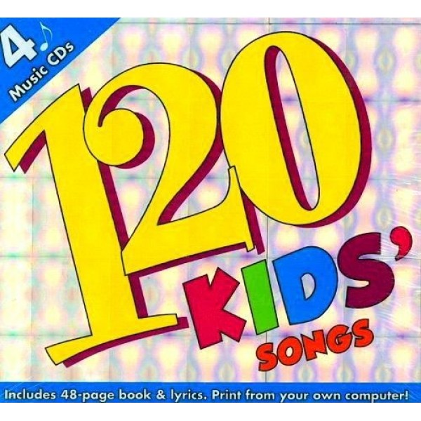 120 Kids' Songs(4 CDs) - Twin Sisters - BabyOnline HK