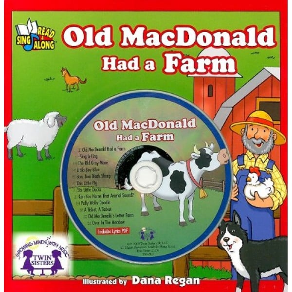 Old MacDonald Had a Farm (Read and Sing Along) - Twin Sisters - BabyOnline HK