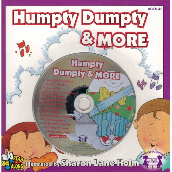 Humpty Dumpty & More (Read and Sing Along) - Twin Sisters - BabyOnline HK