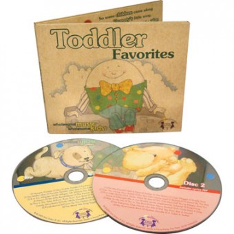 Wholesome Music - Toddler Favorites (2 CDs Set)
