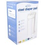 Diaper Pail (White) - Ubbi - BabyOnline HK