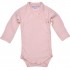 有機棉長袖連身衣 (3-6M) - 粉紅色