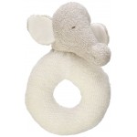 Organic Cotton Elephant Ring Toy - Under the Nile - BabyOnline HK