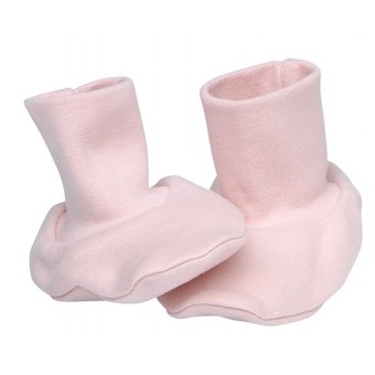 有機棉靴仔 (0-3M) - 粉紅色