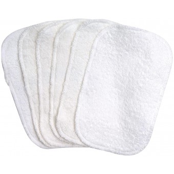Organic Cotton Terry Wipes (pack of 6)