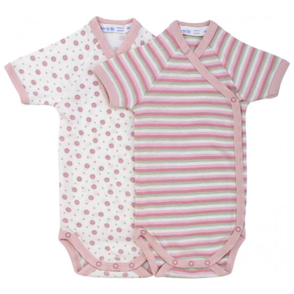 Under the Nile - Organic Cotton Side Snap Baby Bodysuit (S/S) - 2 ...