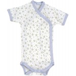 Organic Cotton Side Snap Baby Bodysuit (S/S) - 2 pieces (3-6M) - Under the Nile - BabyOnline HK