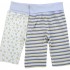 Organic Cotton Rolled Waist Pants - Pack of 2 (0-3M)