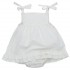 Organic Cotton Infant Dress - Beige (6-9M)