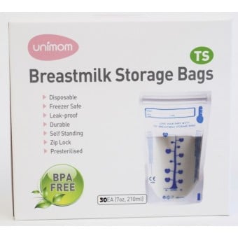 Breastmilk Storage Bags (30 x 210ml)