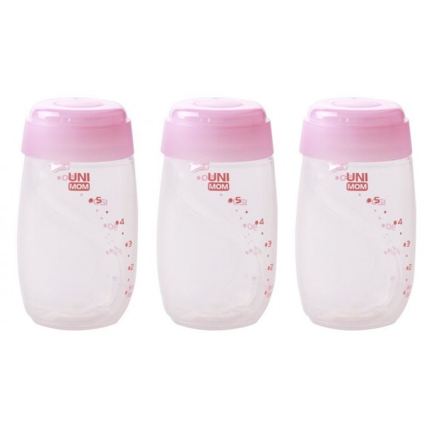 Breastmilk Storage Bottle (3 pcs) - UniMom - BabyOnline HK