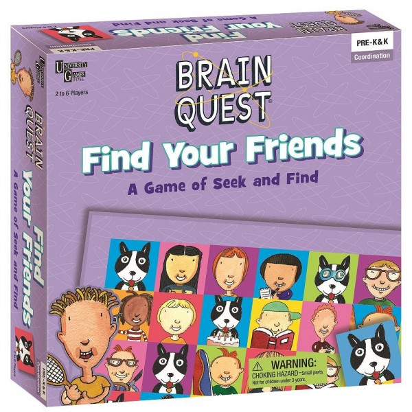 Brain Quest - Find Your Friends - University Games - BabyOnline HK