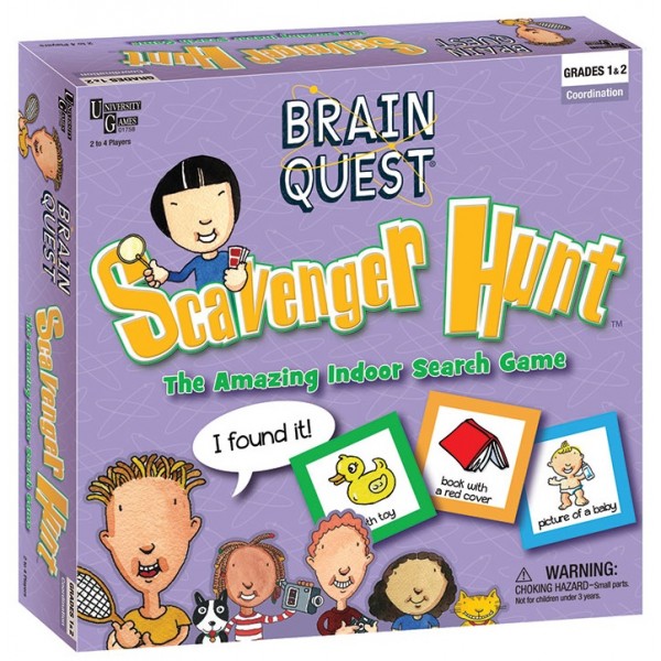 Brain Quest - Scavenger Hunt - University Games - BabyOnline HK
