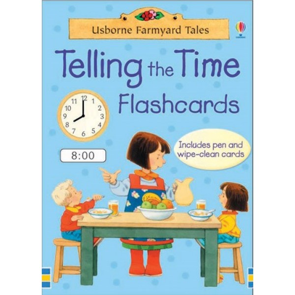 Telling the Time Flashcards - Usborne - BabyOnline HK