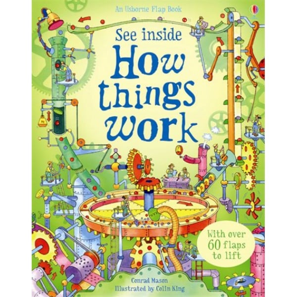 See Inside How Things Work (Flap Book) - Usborne - BabyOnline HK