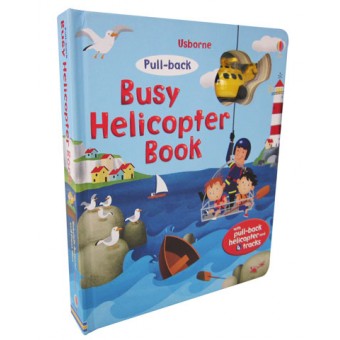 Pull-Back Helicopter Book