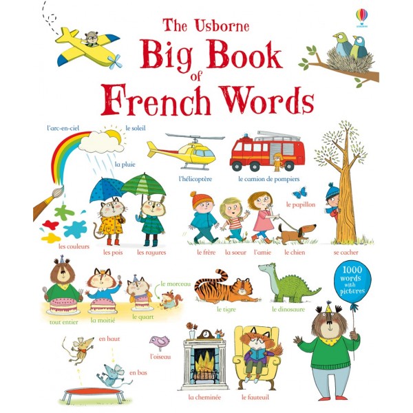 The Usborne Big Book of French Words - Usborne - BabyOnline HK