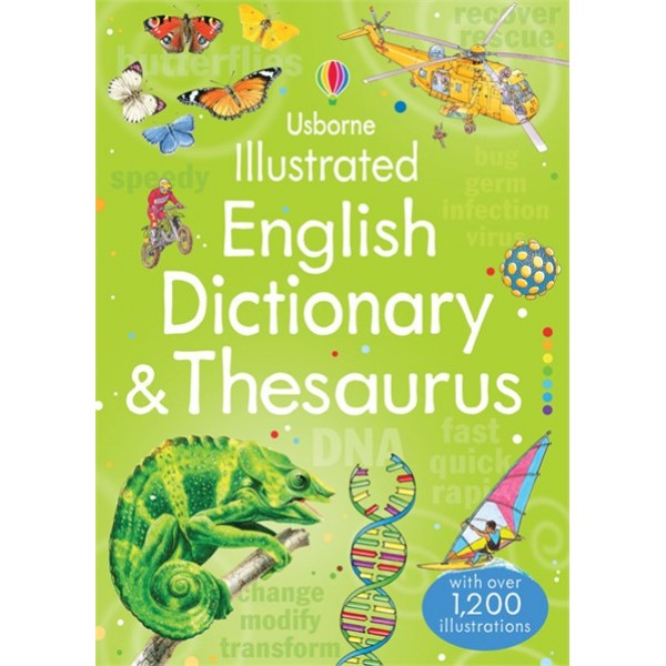 Illustrated English Dictionary & Thesaurus - Usborne - BabyOnline HK
