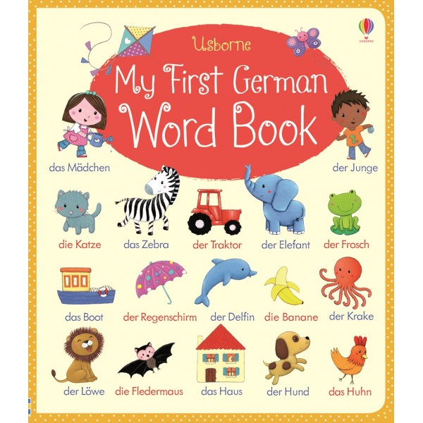 My First German Word Book - Usborne - BabyOnline HK