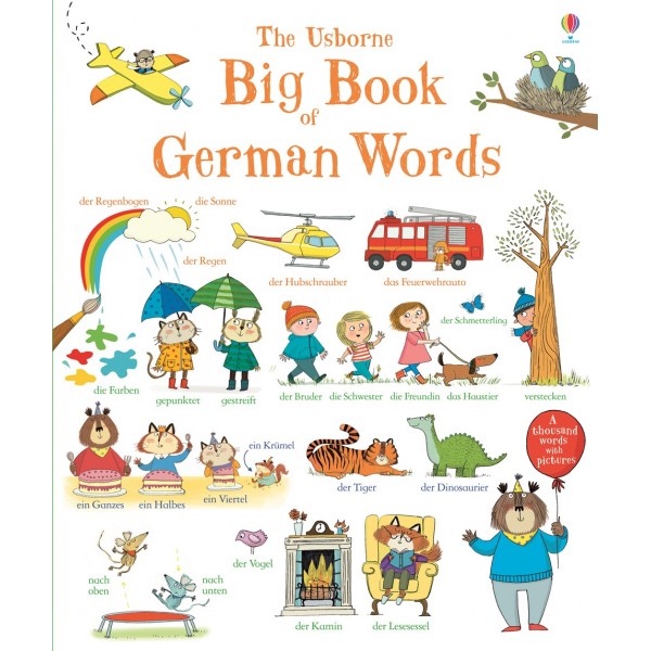 The Usborne Big Book of German Words - Usborne - BabyOnline HK