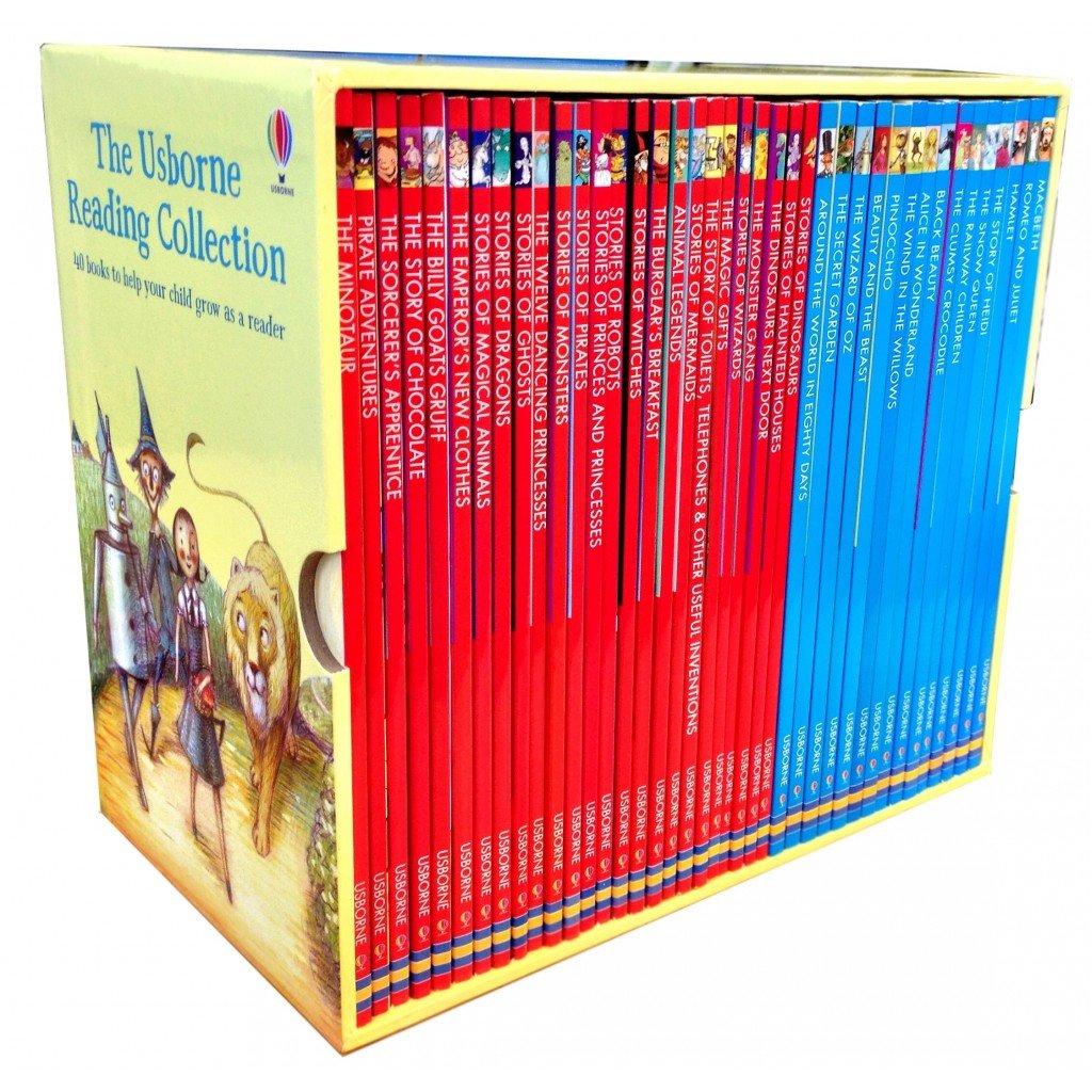 Usborne Reading Collection with Slip Case (40 Books) - BabyOnline