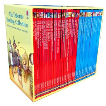 The Usborne Reading Collection with Slip Case (40 Books)
