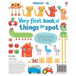 Very First Book of Things to Spot - Usborne - BabyOnline HK