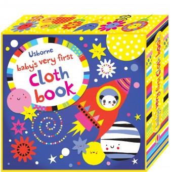Usborne Baby's Very Cloth Book (Purple)