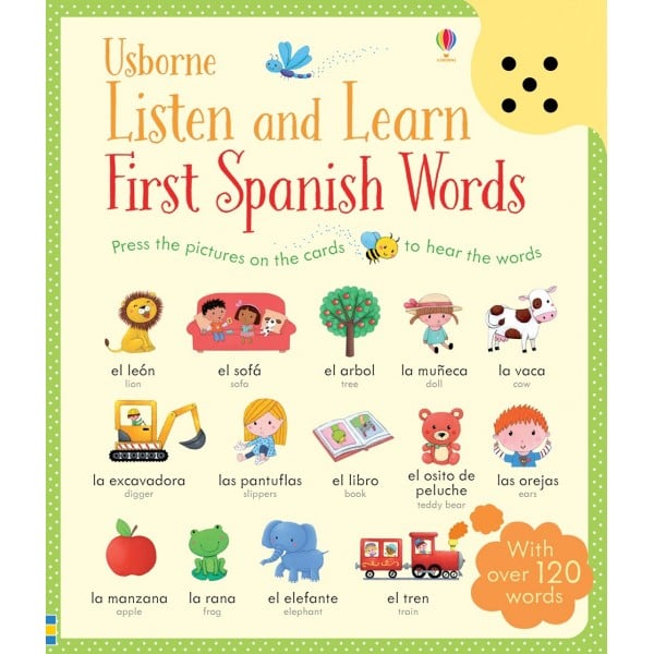 Listen and Learn - First Spanish Words - Usborne - BabyOnline HK