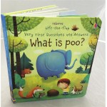 Lift-the-Flap - Very First Q&A - What is Poo? - Usborne - BabyOnline HK