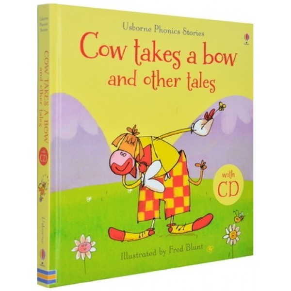 Phonics Stories Collection with CD: Cow takes a bow and other tales - Usborne - BabyOnline HK