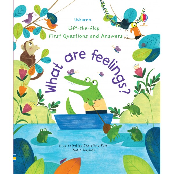 Lift-the-Flap - First Q&A - What are feelings? - Usborne - BabyOnline HK