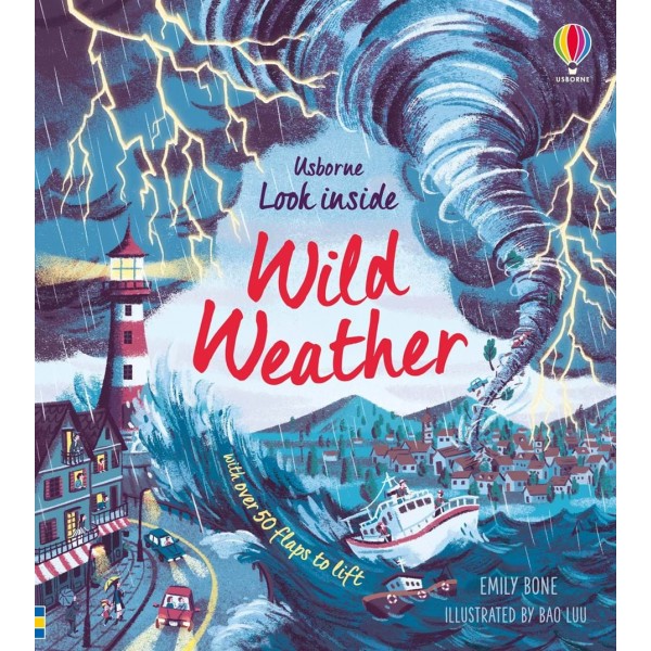Look Inside Wild Weather (Flap Book) - Usborne - BabyOnline HK