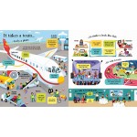 Look Inside Jobs (Flap Book) - Usborne - BabyOnline HK