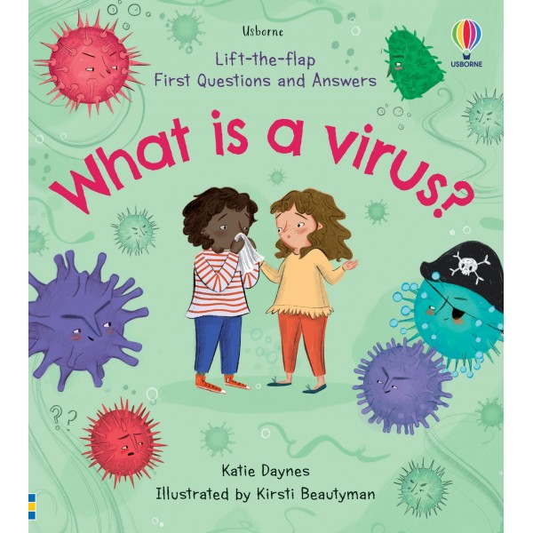 Lift-the-Flap - First Q&A - What is Virus? - Usborne - BabyOnline HK