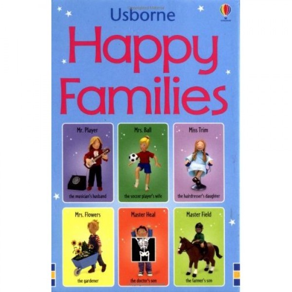 Game of Memory - Happy Families - Usborne - BabyOnline HK