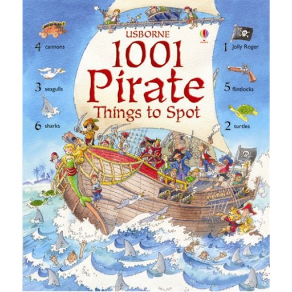 1001 Pirate Things to Spot - Usborne - BabyOnline HK